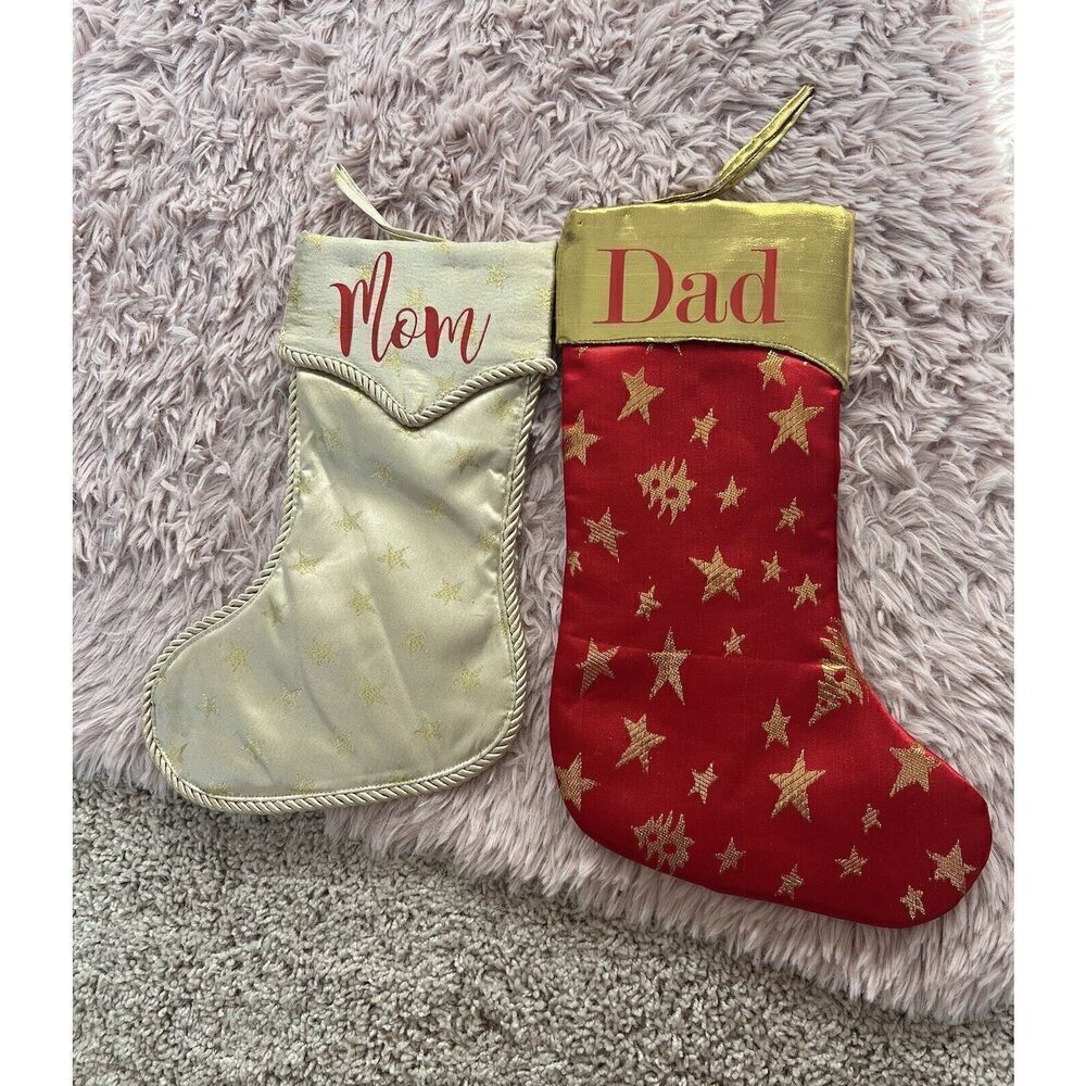 Custom Personalized Christmas Stockings-YOUR Color Choice - Picture 2 of 2